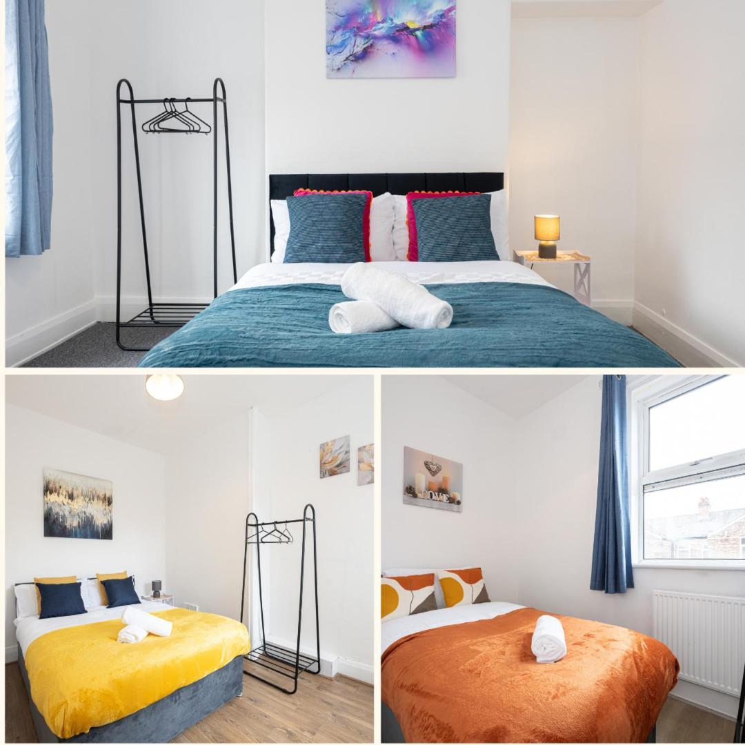 Bright & Modern 3 Bedroom Old Trafford Home แมนเชสเตอร์ ภายนอก รูปภาพ